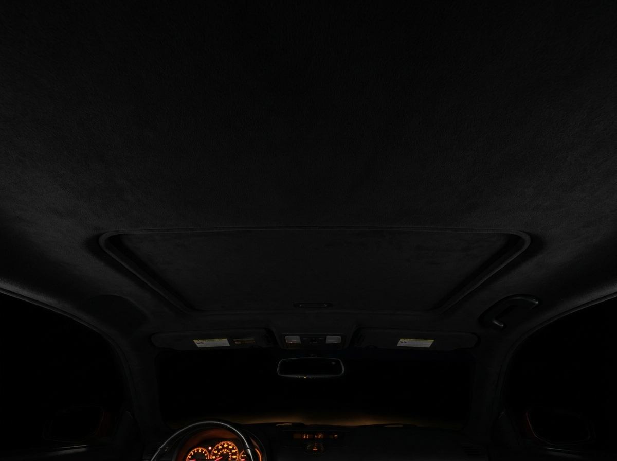 Sports coupe headliner — before
